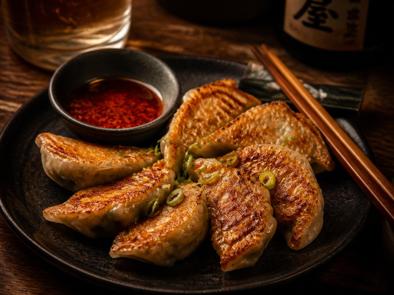 Gyoza at Izushi Izakaya